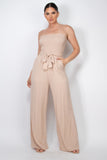 Smocked Ruffle Jumpsuit